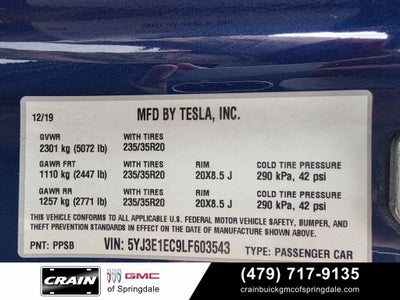 2020 Tesla Model 3 Performance