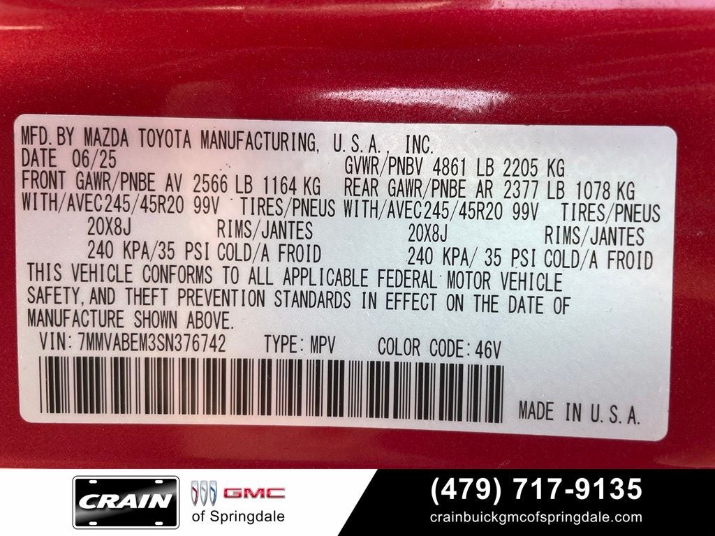 2025 Mazda Mazda CX-50 2.5 S Premium Plus Package