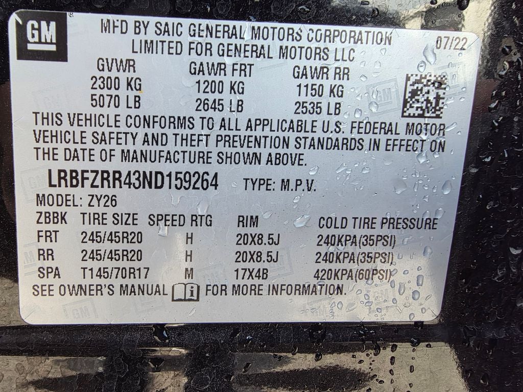 2022 Buick Envision Avenir