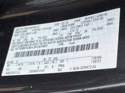 2018 Ford F-150 XL
