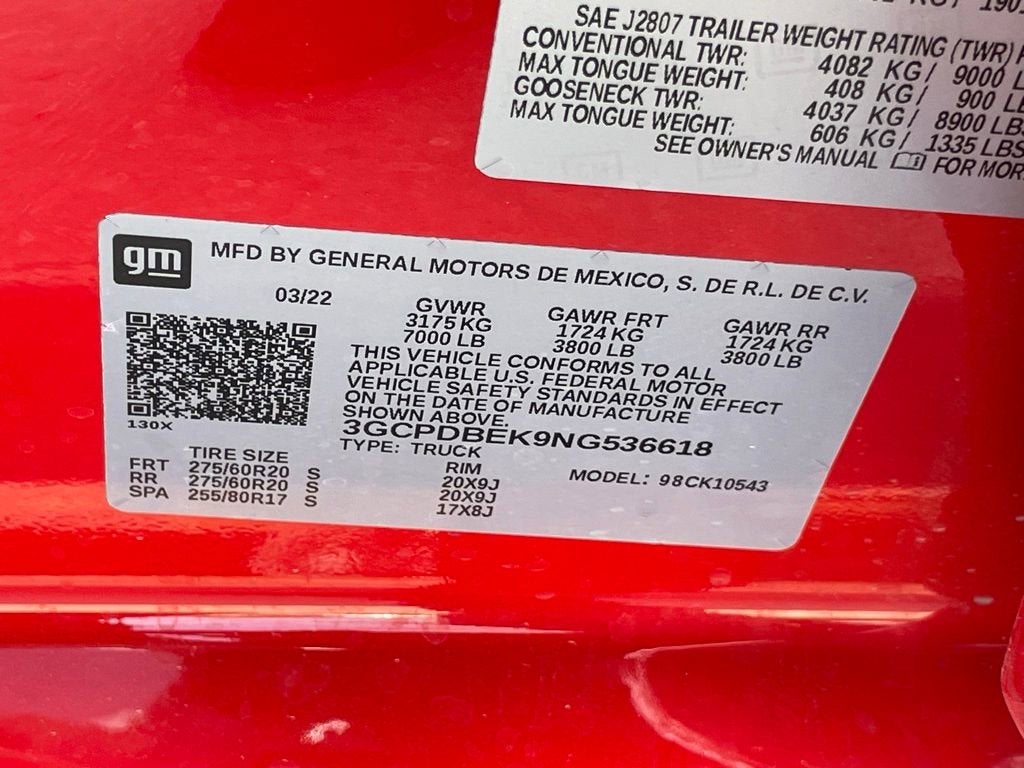 2022 Chevrolet Silverado 1500 Custom