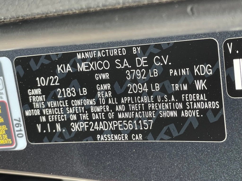 2023 Kia Forte LXS