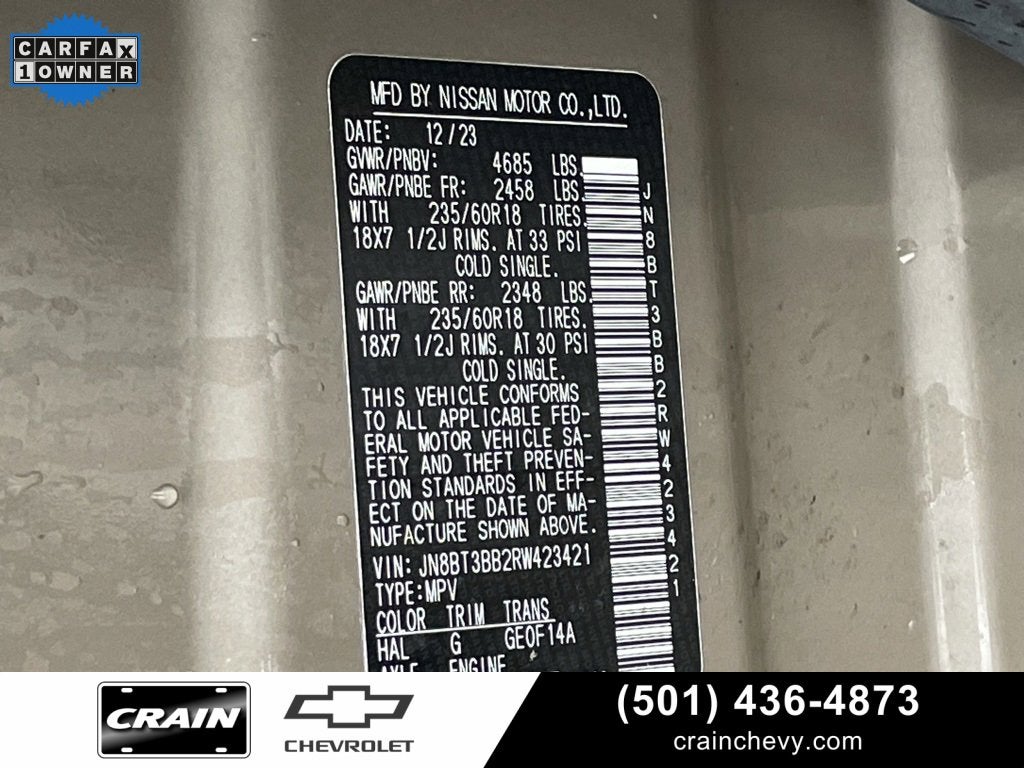 2024 Nissan Rogue SV