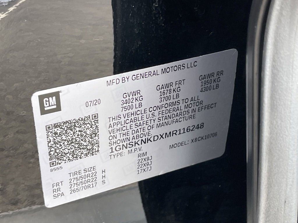 2021 Chevrolet Tahoe LT