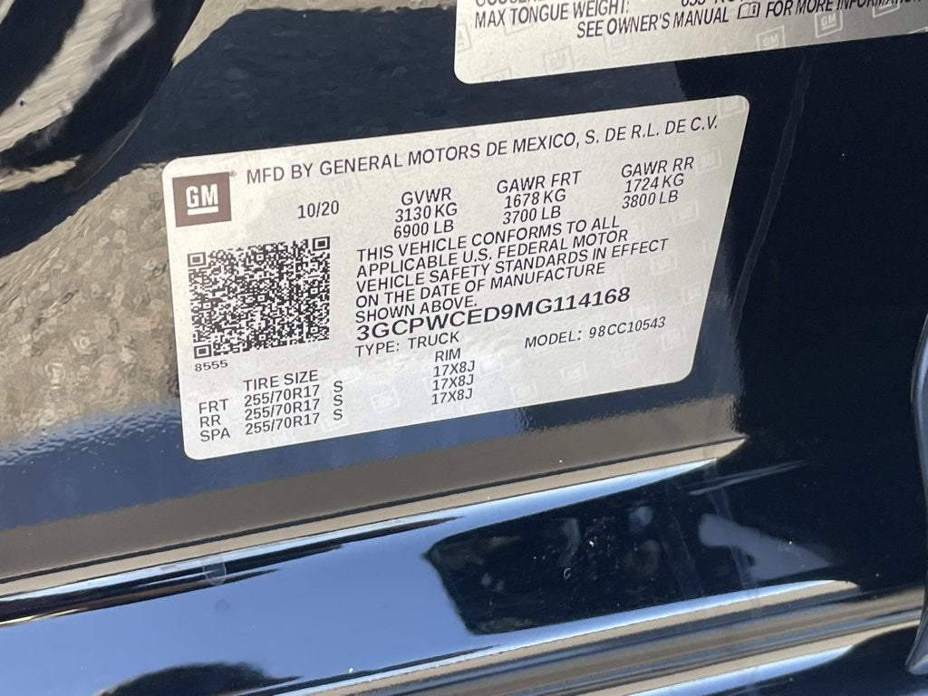 2021 Chevrolet Silverado 1500 LT