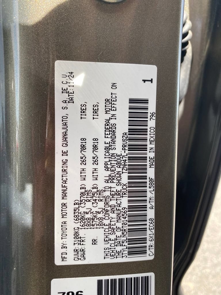 2024 Toyota Tacoma 4WD TRD Sport Hybrid