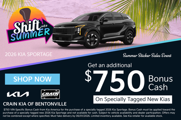 Browse New Vehicles in Bentonville