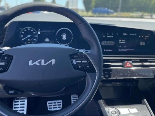 Inside the 2024 Kia Niro EV at Crain Kia of Bentonville