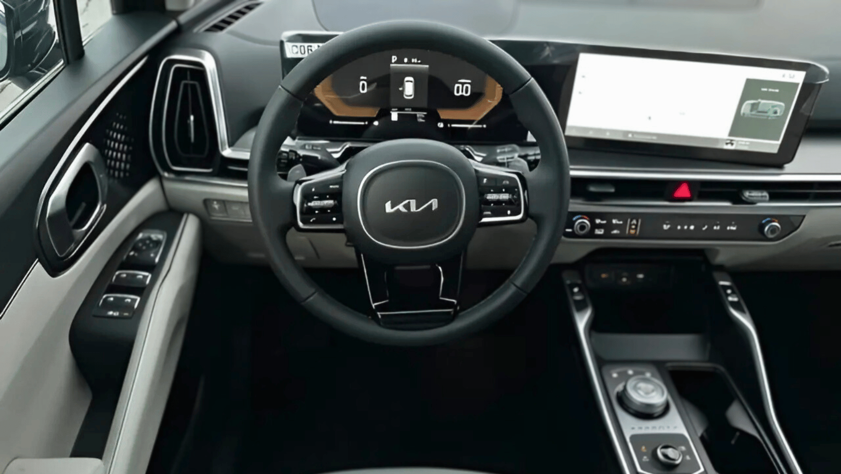 Interior View of the 2025 Kia Sorento PHEV