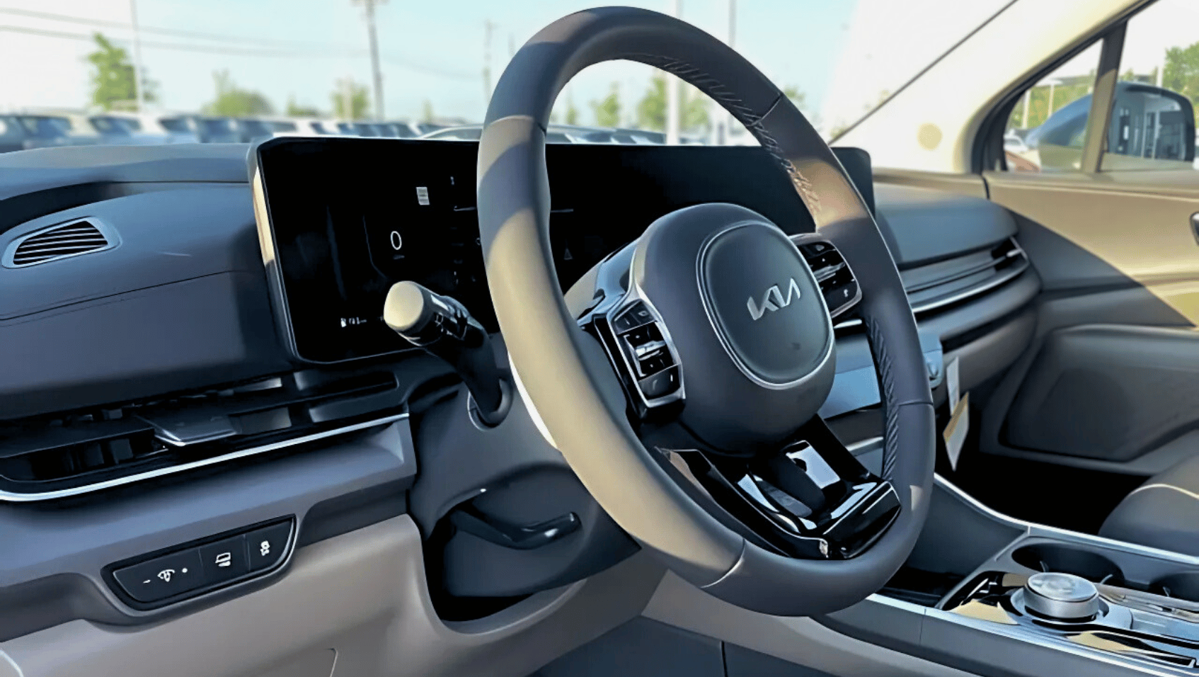 2026 Kia Carnival MPV Hybrid Interior at Kia Bentonville Dealership