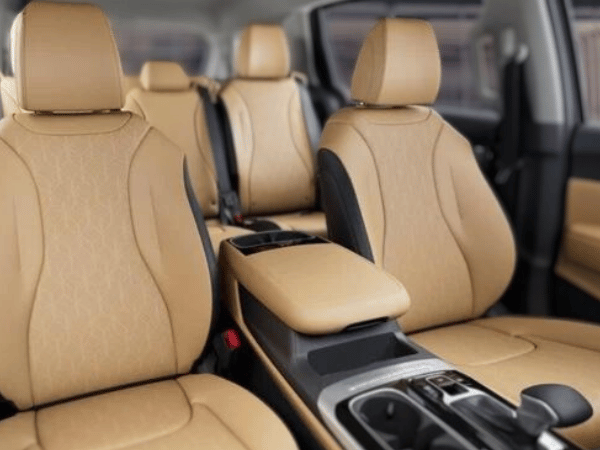 24 Kia Carnival interior- three-rows!