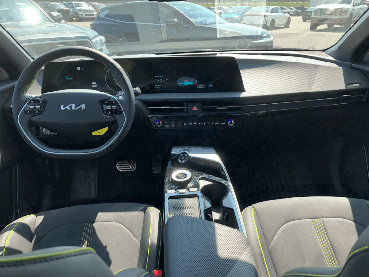 EV6 Interior at Crain Kia of Bentonville