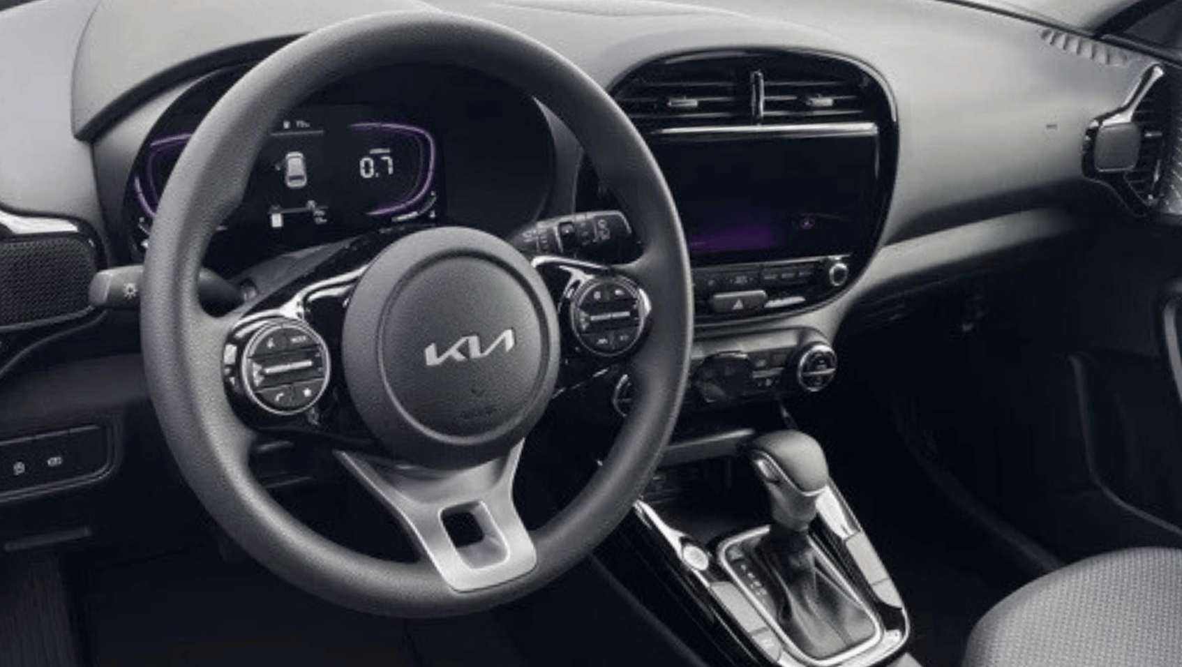 Interior View of the 2025 Kia Soul