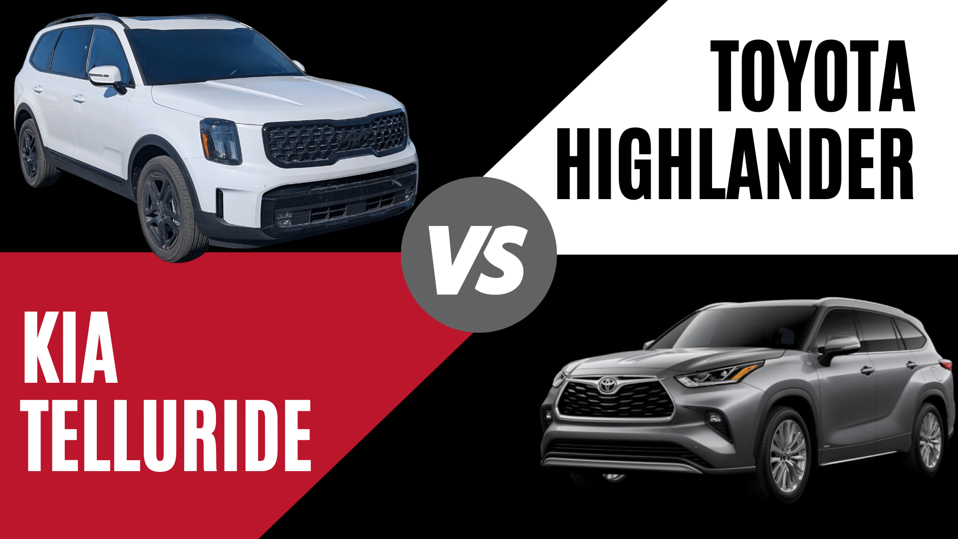 Telluride vs Highlander at Crain Kia of Bentonville