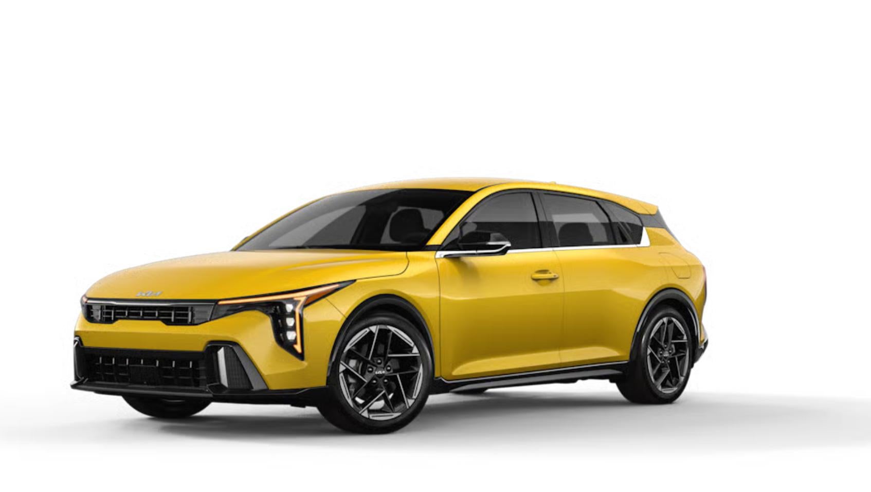 2026 Kia K4 Hatchback Sparkling Yellow at Crain Kia Bentonville