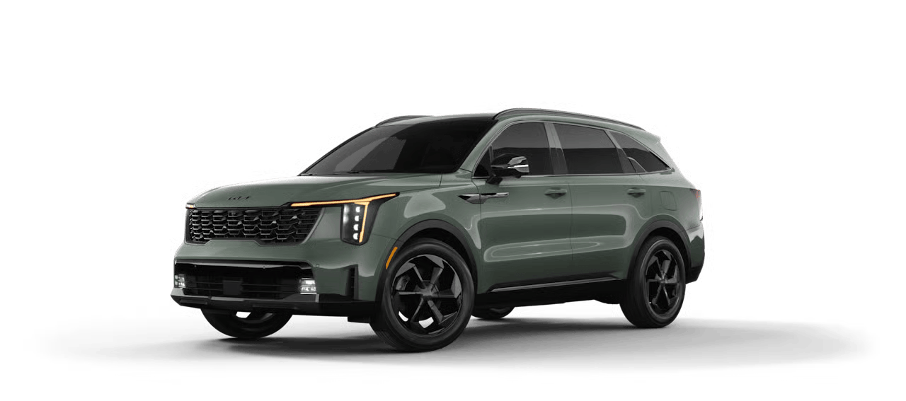 Green 2026 Kia Sorento PHEV at Crain Kia of Bentonville