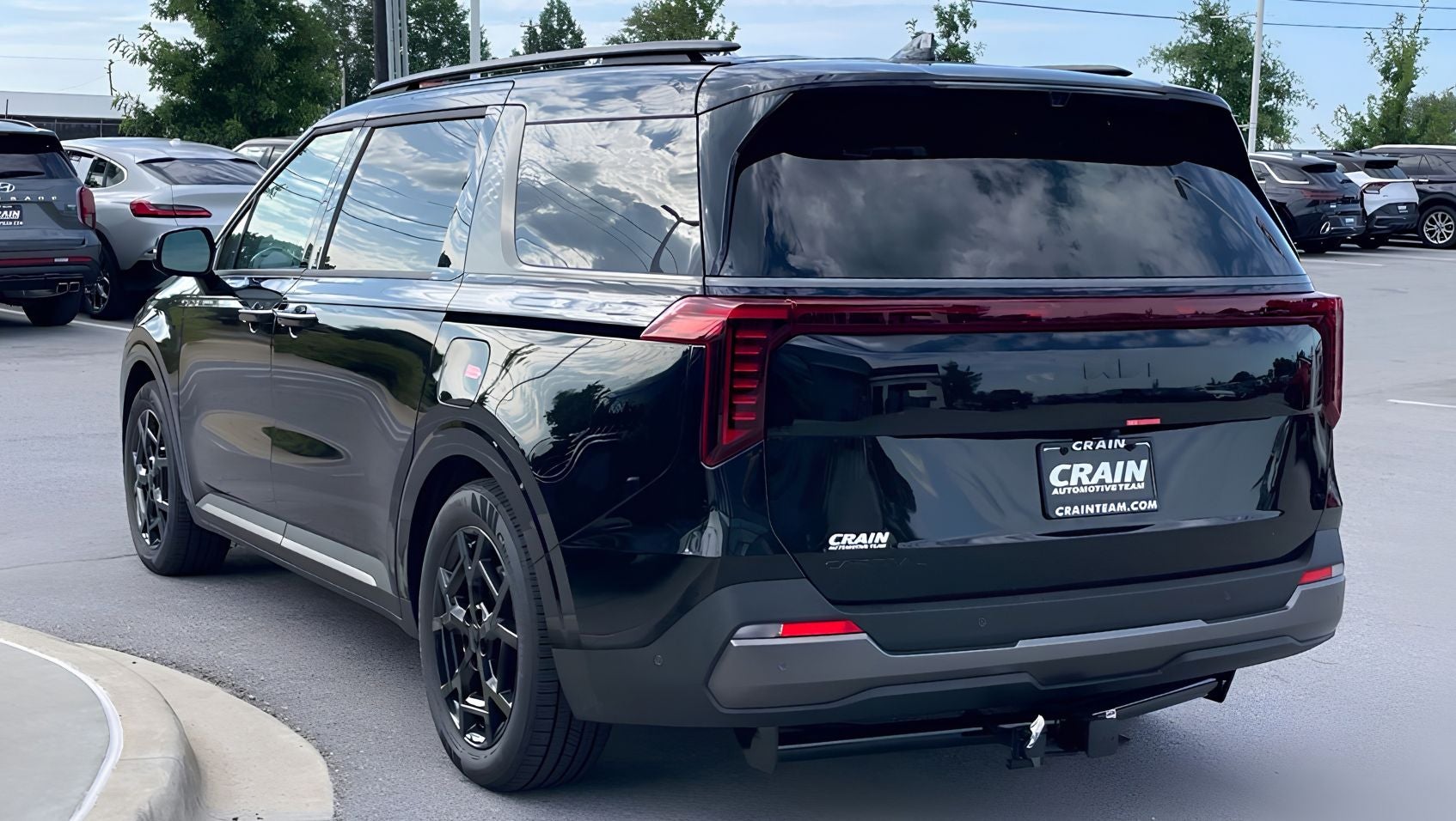 2027 Kia Carnival rear at Crain Kia of Bentonville