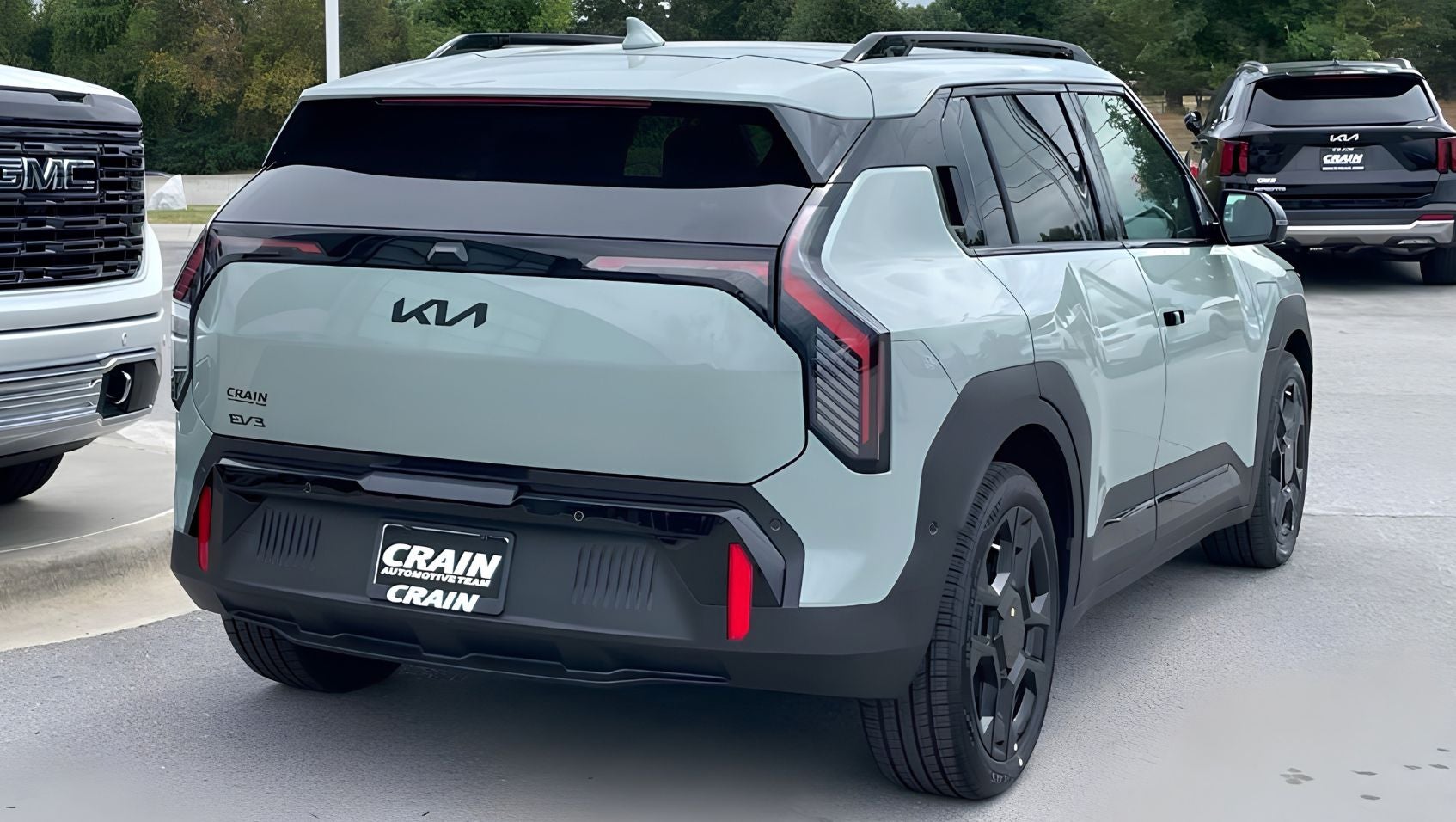 2027 Kia EV3 rear at Crain Kia of Bentonville