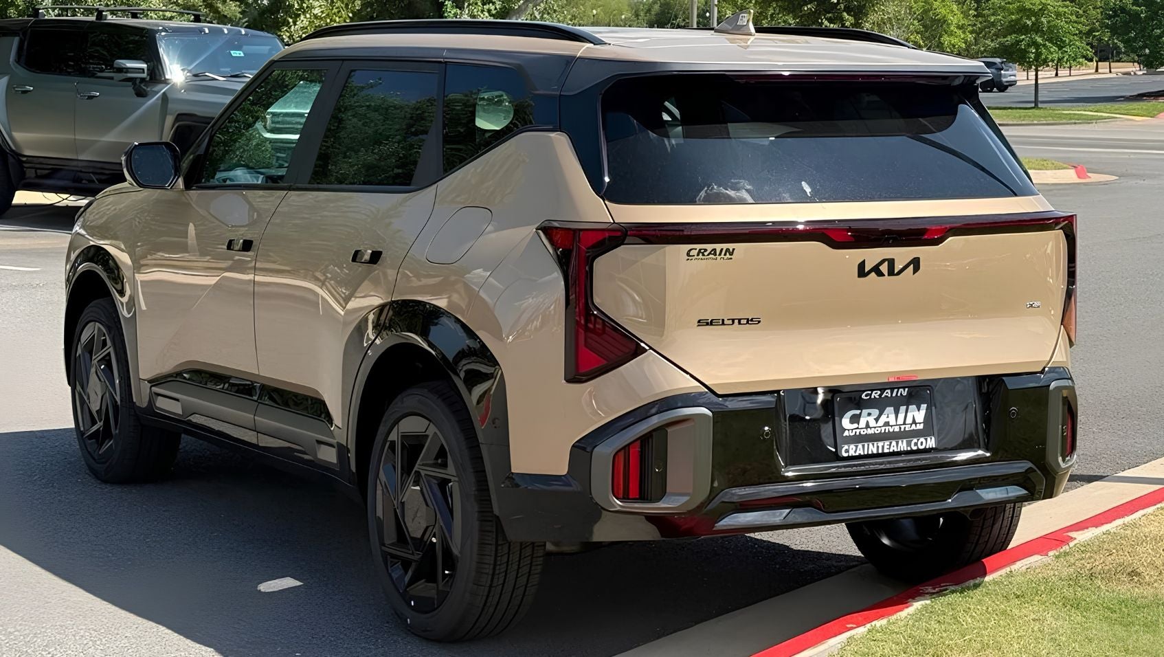 2027 Kia Seltos rear at Crain Kia of Bentonville